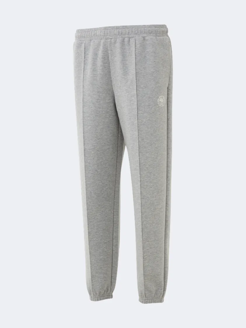 12222302119-101-Knitted Cropped Pants Heather Grey