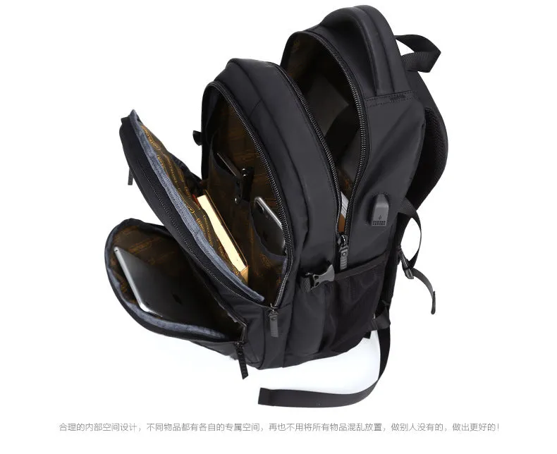 Men's backpack mountaineering bag waterproof Oxford cloth casual backpack