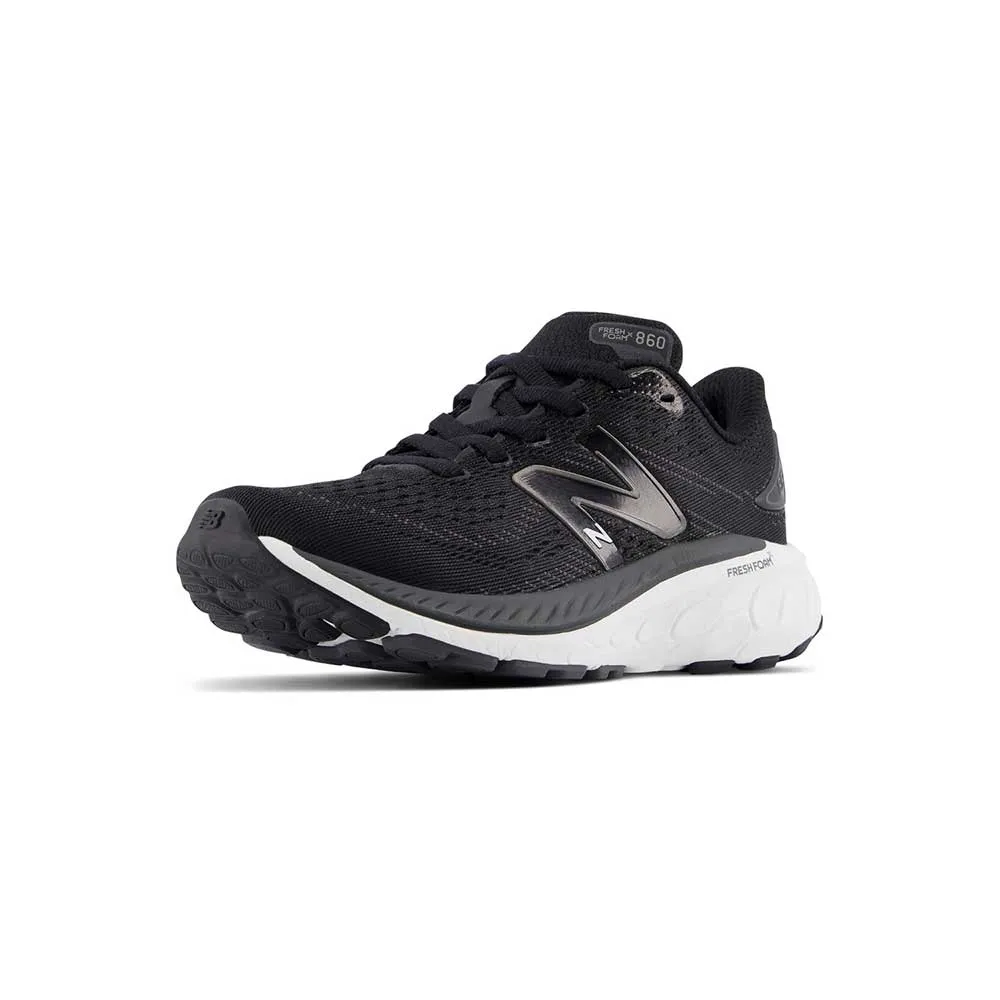 Youth Little Kids' Fresh Foam X 860v13 Running Shoe - Black/White - Regular (M)